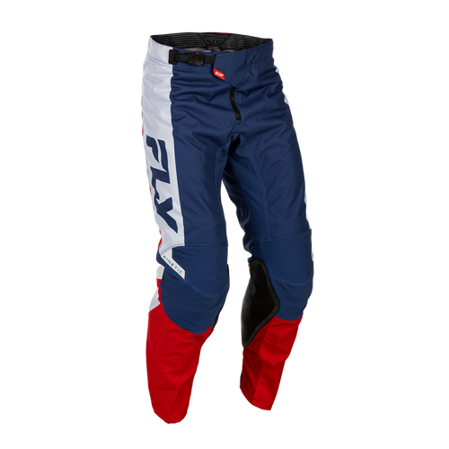 Vist Large View of Product Image Which is New Fly Racing Kinetic Motocross Pants Red/White/Blue- Size 34