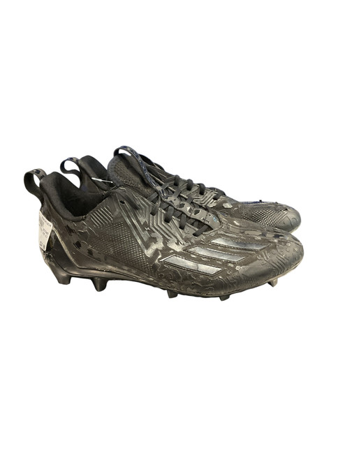 Used Adidas Adult FB Cleats Black Senior 9.5 11814-S000377705 Vist Large View of Product Image Which is Used Adidas Adult FB Cleats Black Senior 9.5