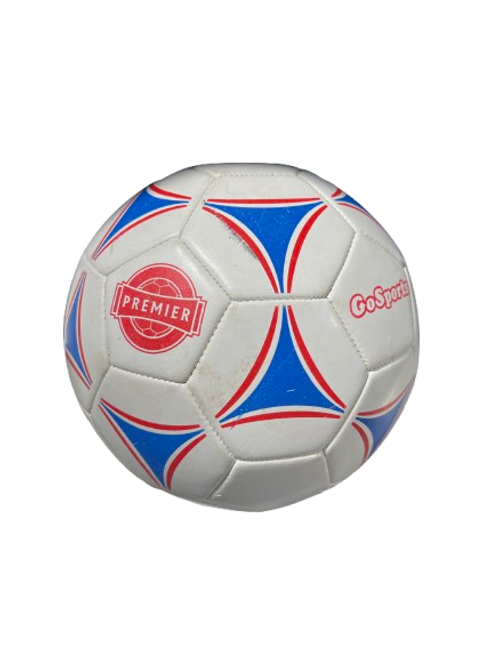 Vist Large View of Product Image Which is Used GO SPORT SOCCER BALL SZ 4 All Size Soccer Ball White/Red/Navy 4
