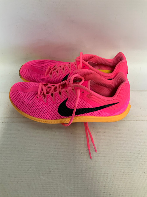 Vist Large View of Product Image Which is Used Nike RIVAL DISTANCE Track & Field Cleats Adult Pink Senior 11
