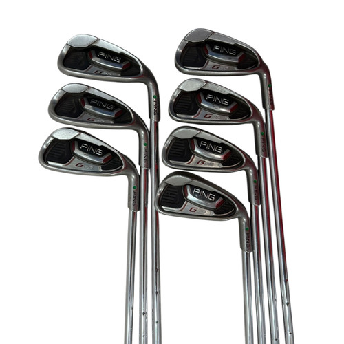 Vist Large View of Product Image Which is Used Ping G20 GREEN DOT Mens Iron Set RH 5I-GW/AW