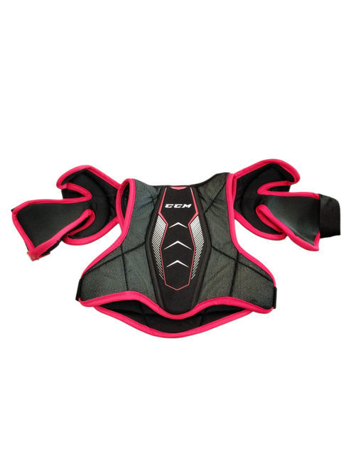 Vist Large View of Product Image Which is Used CCM FT350 Youth Shoulder Pads SM