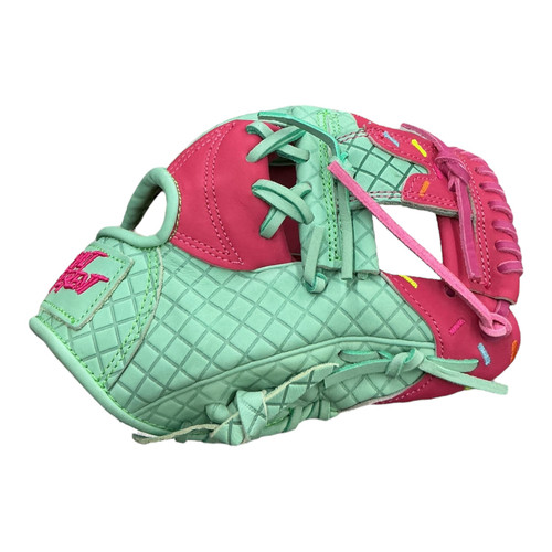 Vist Large View of Product Image Which is Used BUILT DIFFERENT Amelia Vibez BB/SB Glove RH Throw None 11 1/4"