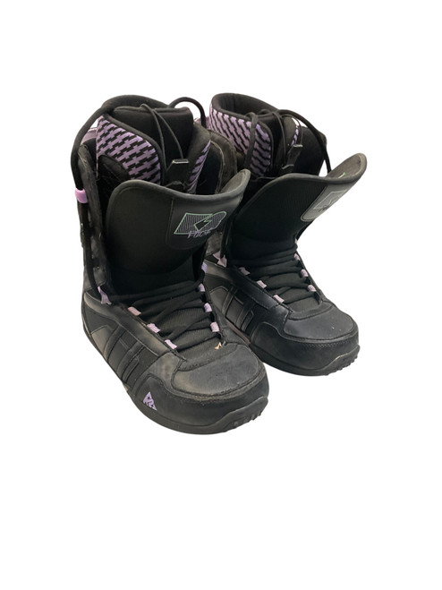 Vist Large View of Product Image Which is Used K2 PLUSH SNOWBOARD BOOTS Womens Snowboard Boots Black Senior 8