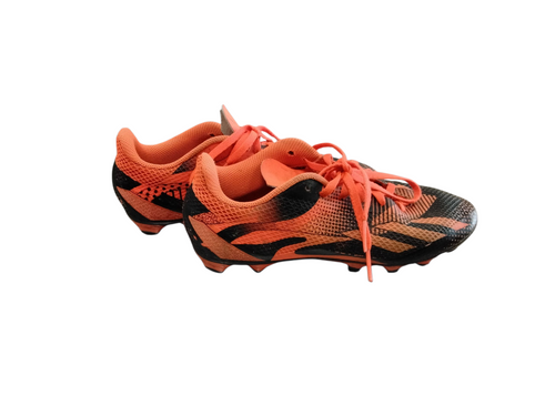 Vist Large View of Product Image Which is Used Adidas Soccer Cleats Orange Senior 7