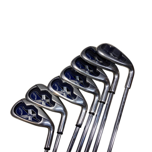 Vist Large View of Product Image Which is Used Callaway X 18R Mens Iron Set RH 4I-PW