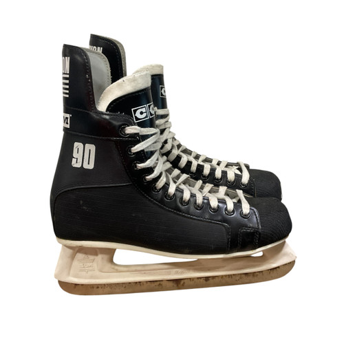 Vist Large View of Product Image Which is Used CCM CHAMPION 90 Senior Hockey Skate Senior 12