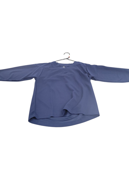 Vist Large View of Product Image Which is Used Champro YOUTH PRACTICE JERSEY Hockey Practice Jersey Navy Blue MD