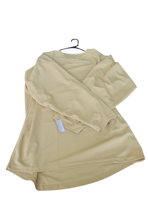 Vist Large View of Product Image Which is Used Champro ADULT PRACTICE JERSEY Hockey Practice Jersey Vegas Gold MD