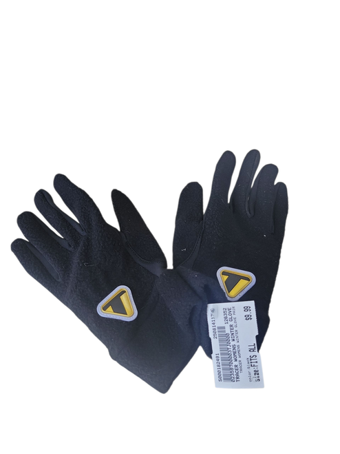 Vist Large View of Product Image Which is Used TRACER WOMENS WINTER GLOVE PAIR Womens Golf Glove Black Fits all