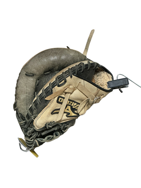 Vist Large View of Product Image Which is Used Mizuno MIZUNO CATCHERS MIT BB/SB Catchers RH Throw Grey 32"