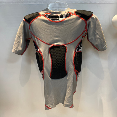 Vist Large View of Product Image Which is Used Riddell POWER PAD TOP FB Top Youth Grey SM