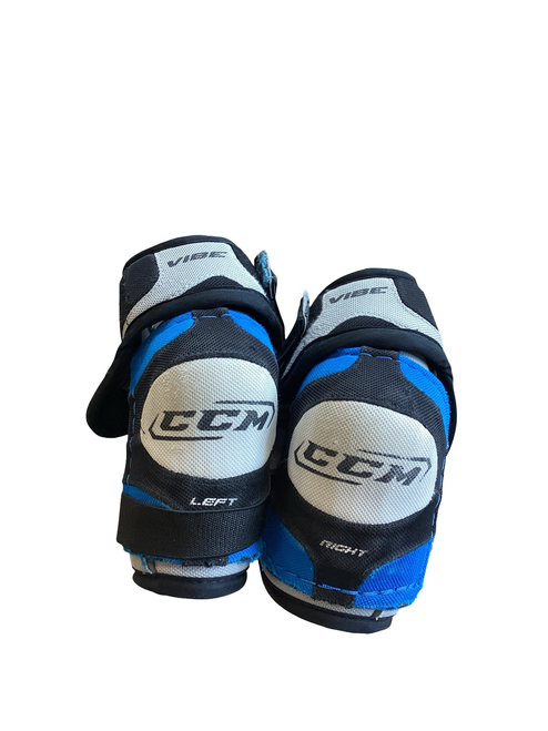 Vist Large View of Product Image Which is Used CCM VIBE Youth Elbow Pads SM