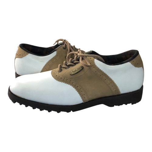 Vist Large View of Product Image Which is Used Foot Joy Womens Golf Shoes White Senior 7
