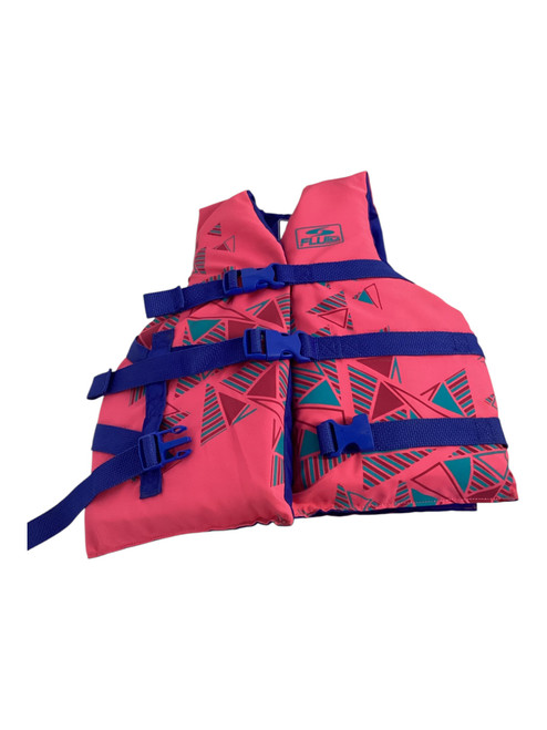 Vist Large View of Product Image Which is Used Youth PFD Pink Youth 50-90