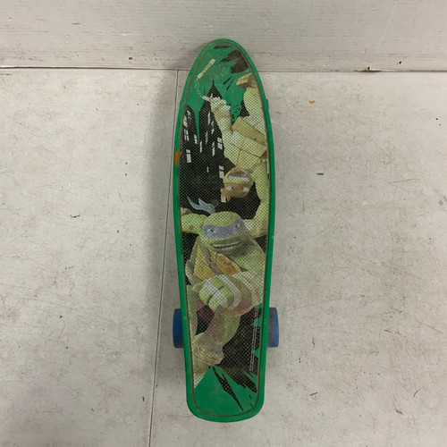 Used NIJA Complete Skateboard Green Regular 11762-S000067805 Vist Large View of Product Image Which is Used NIJA Complete Skateboard Green Regular