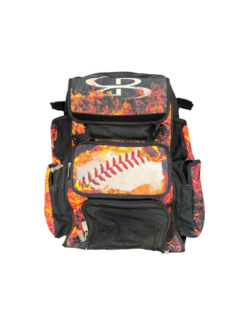 Vist Large View of Product Image Which is Used BoomBah BASEBALL BAT BAG WHEELED BB/SB Player Wheeled Bag Black 11885-S000187415