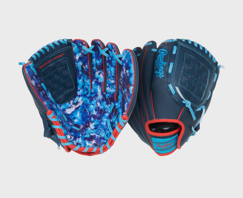Vist Large View of Product Image Which is New RAWLINGS NAVY LHT FLEX PALM SERIES 11-INCH BASEBALL GLOVE