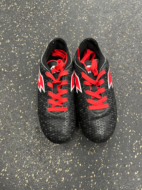 Vist Large View of Product Image Which is Used Lotto Soccer Cleats Black Youth 11.0