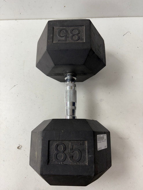 Vist Large View of Product Image Which is Used Hex Dumbbell (Each) 85 lb