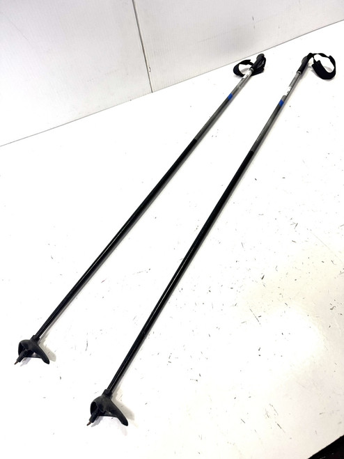 Vist Large View of Product Image Which is Used Whitewoods CROSS TRAIL Mens XC Ski Poles Grey 140 cm / 56 in
