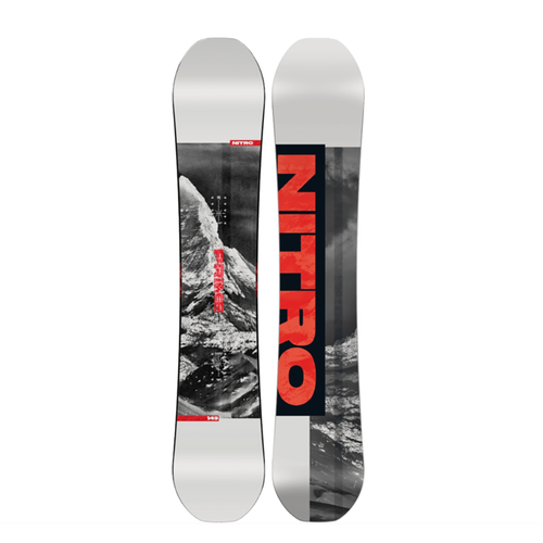 Vist Large View of Product Image Which is New Nitro Prime Raw 2026 Snowboard- 155cm