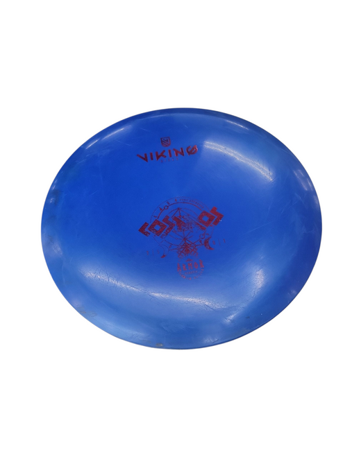 Vist Large View of Product Image Which is Used VIKING COSMOS ARMOR Disc Golf Driver Royal Blue