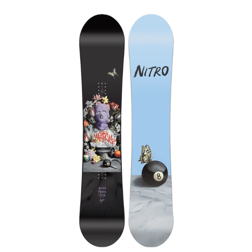 Vist Large View of Product Image Which is New Nitro Mercy 2026 Snowboard- 146cm