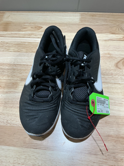 Vist Large View of Product Image Which is Used Nike TURF SHOES BB/SB Cleats Black Junior 04.5