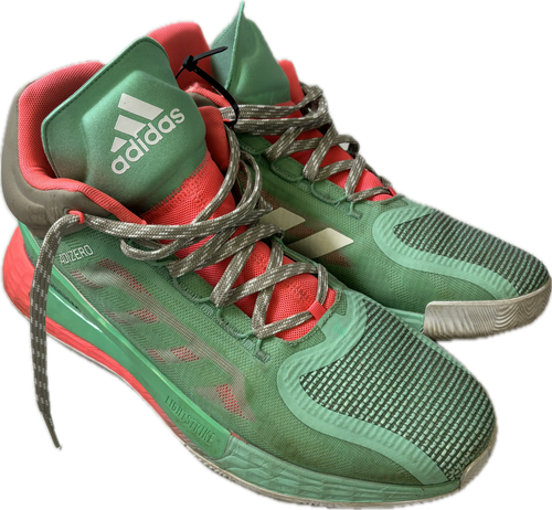 Vist Large View of Product Image Which is Used Adidas Basketball Shoes M Teal Senior 12.5