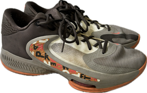 Vist Large View of Product Image Which is Used Nike ZOOM FREAK 4 Basketball Shoes M Neon Pink Senior 12