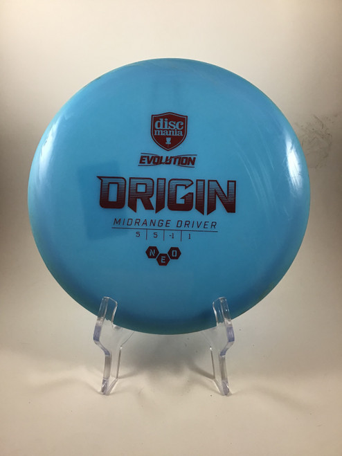 Vist Large View of Product Image Which is Used Discmania EVOLUTION NEO ORIGIN Disc Golf Mid Range Royal Blue 175g