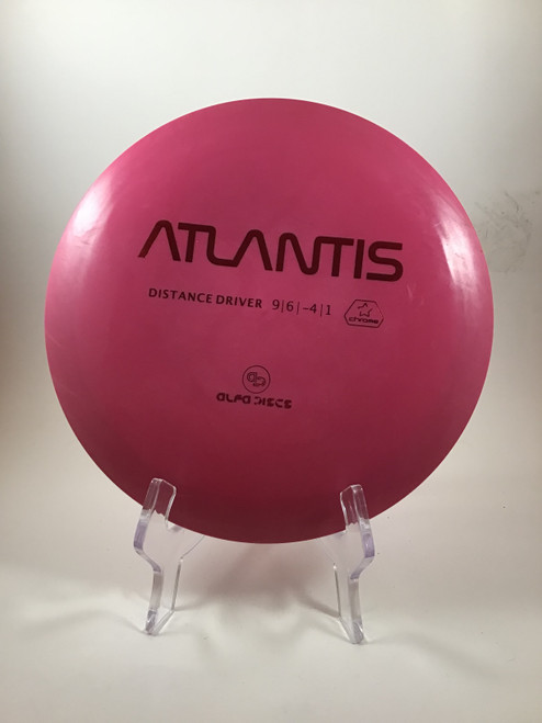 Vist Large View of Product Image Which is Used ALFA CHROME ATLANTIS Disc Golf Driver Pink 174g
