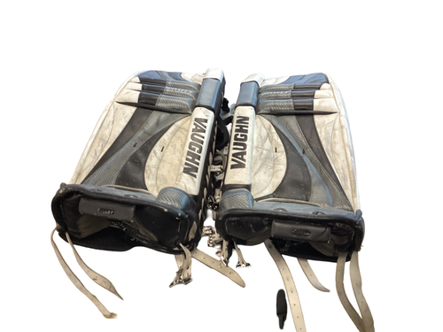 Used Vaughn VAULT 36 INCH LEG PADS Goalie Leg Pads Senior Black 36" Vist Large View of Product Image Which is Used Vaughn VAULT 36 INCH LEG PADS Goalie Leg Pads Senior Black 36"