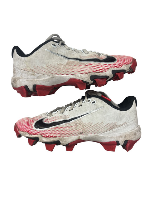 Used Nike VAPOR Jr FB Cleats White Junior 04 11885-S000187424 Vist Large View of Product Image Which is Used Nike VAPOR Jr FB Cleats White Junior 04