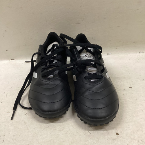Vist Large View of Product Image Which is Used Adidas Soccer Turf Shoes Black Youth 10.0