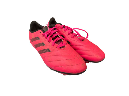 Vist Large View of Product Image Which is Used Adidas Soccer Cleats Pink Senior 5.5