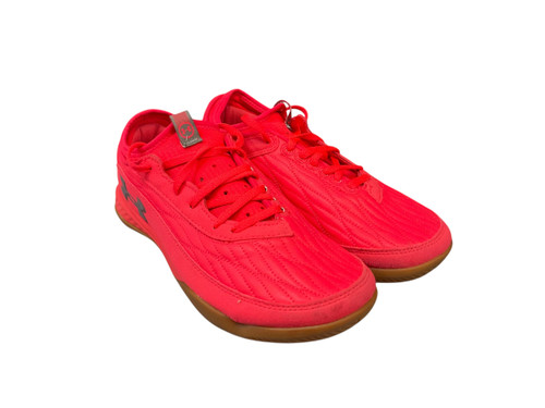 Vist Large View of Product Image Which is Used Under Armour Soccer Indoor Shoes Red Senior 7.5