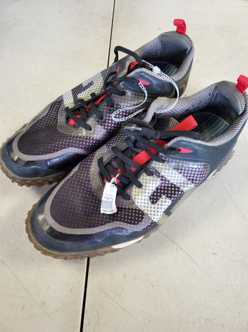 Vist Large View of Product Image Which is Used FootJoy Mens Golf Shoes Black Senior 10