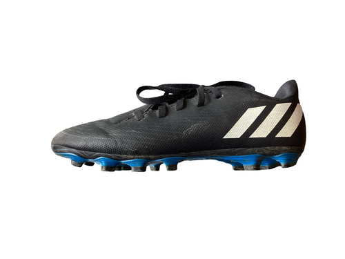 Vist Large View of Product Image Which is Used Adidas Soccer Cleats Black Junior 04