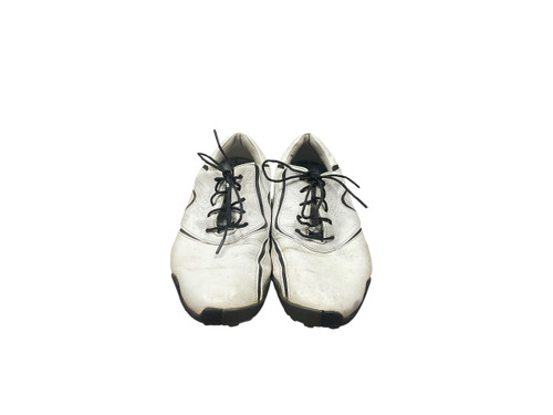 Vist Large View of Product Image Which is Used Foot Joy Mens Golf Shoes White Senior 7