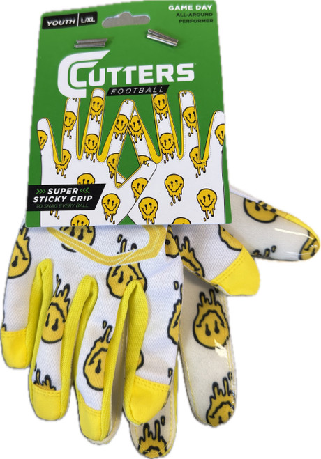 Vist Large View of Product Image Which is Used Cutters BLUE FB Gloves Yellow Youth