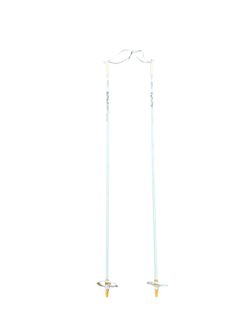 Vist Large View of Product Image Which is Used EXEL NOVA Mens XC Ski Poles White 145 cm / 57 in