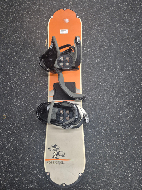 Vist Large View of Product Image Which is Used Rossignol R16 Boys Board/Binding Orange 116 cm