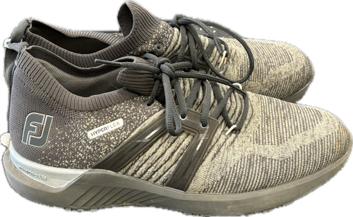 Vist Large View of Product Image Which is Used Foot Joy HYPERFLEX Mens Golf Shoes Grey Senior 10.5