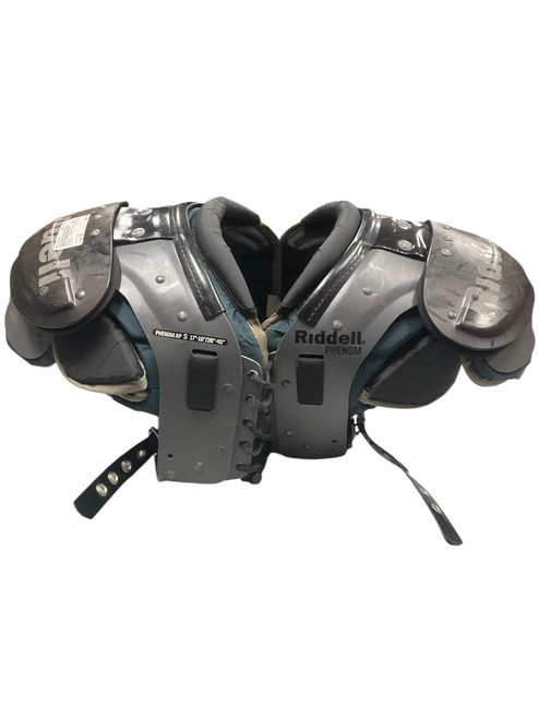 Vist Large View of Product Image Which is Used Riddell PHENOM FB Shoulder Pads Black SM