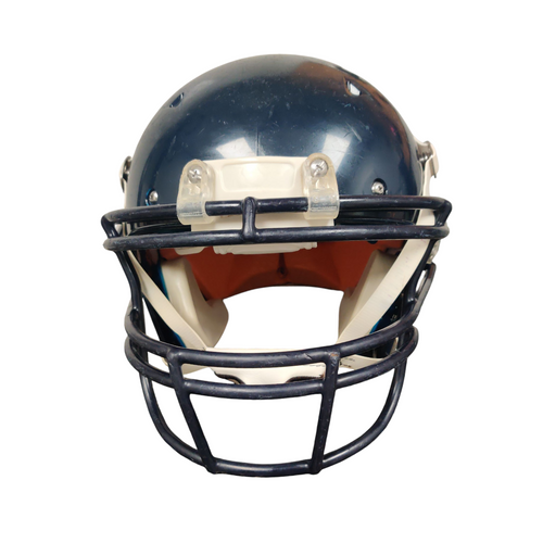 Vist Large View of Product Image Which is Used Schutt AIR XP Football Helmet Navy Blue Small