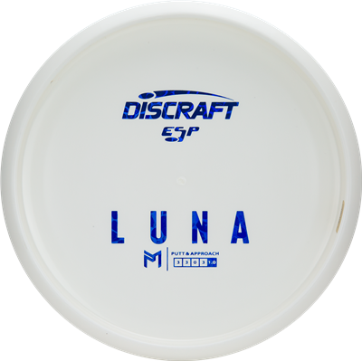 Vist Large View of Product Image Which is New DISCRAFT PAUL MCBETH ESP LUNA BOTTOM STAMP WHITE