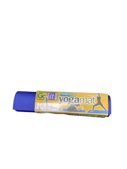 Vist Large View of Product Image Which is Used GoFit Yoga Mat Royal Blue