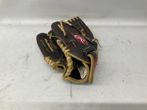 Vist Large View of Product Image Which is Used Rawlings H100BRC BB/SB Glove LH Throw Brown 10"